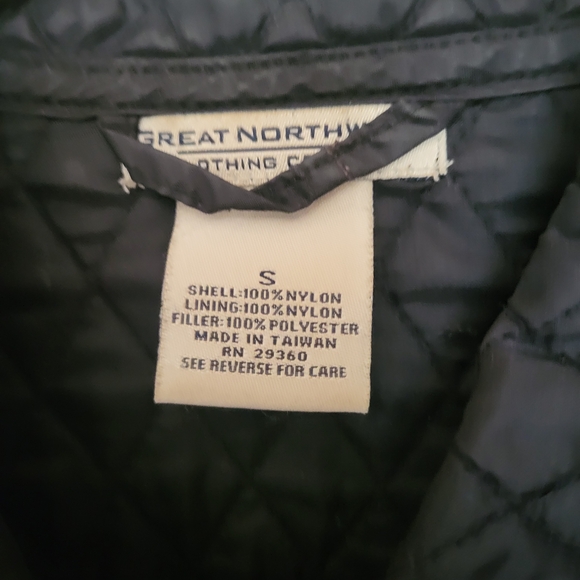 Black Quilted Women's Jacket - Picture 2 of 3